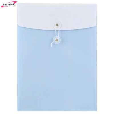 Translucent A4/A3 pp poly plastic clear button envelope file folder