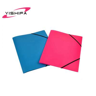 office stationery manufacturer A4 size document bag candy color folder