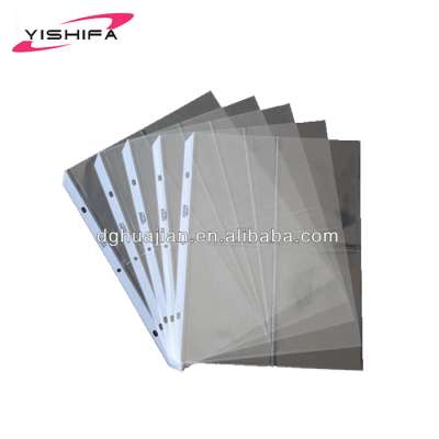 11 holes Transparent plastic waterproof sheet protector