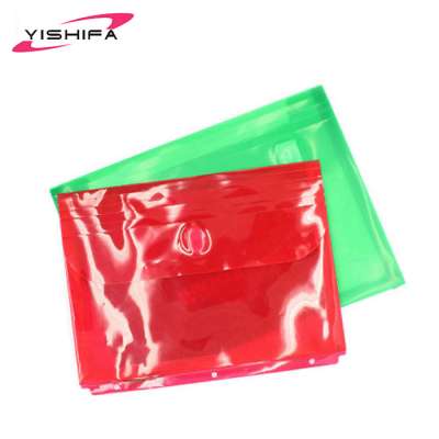 PP Directly Factory A4 plastic Files Bag cartoon envelope documents bag for school office folders