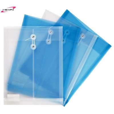 Fashion envelope folder document envelope A4 PP plastic envelope folder which made in China